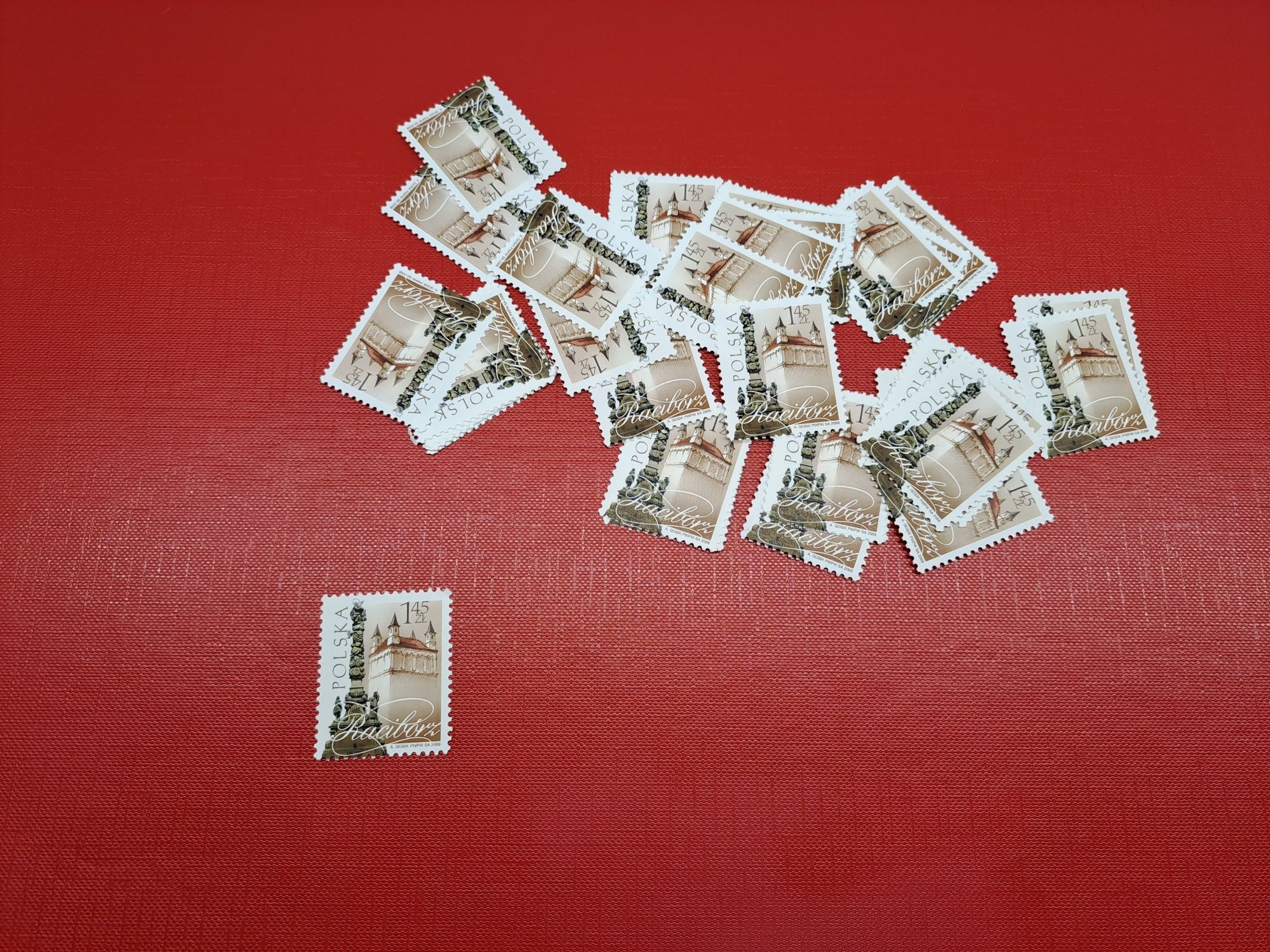 Znaczek pocztowy Racibórz z 2008