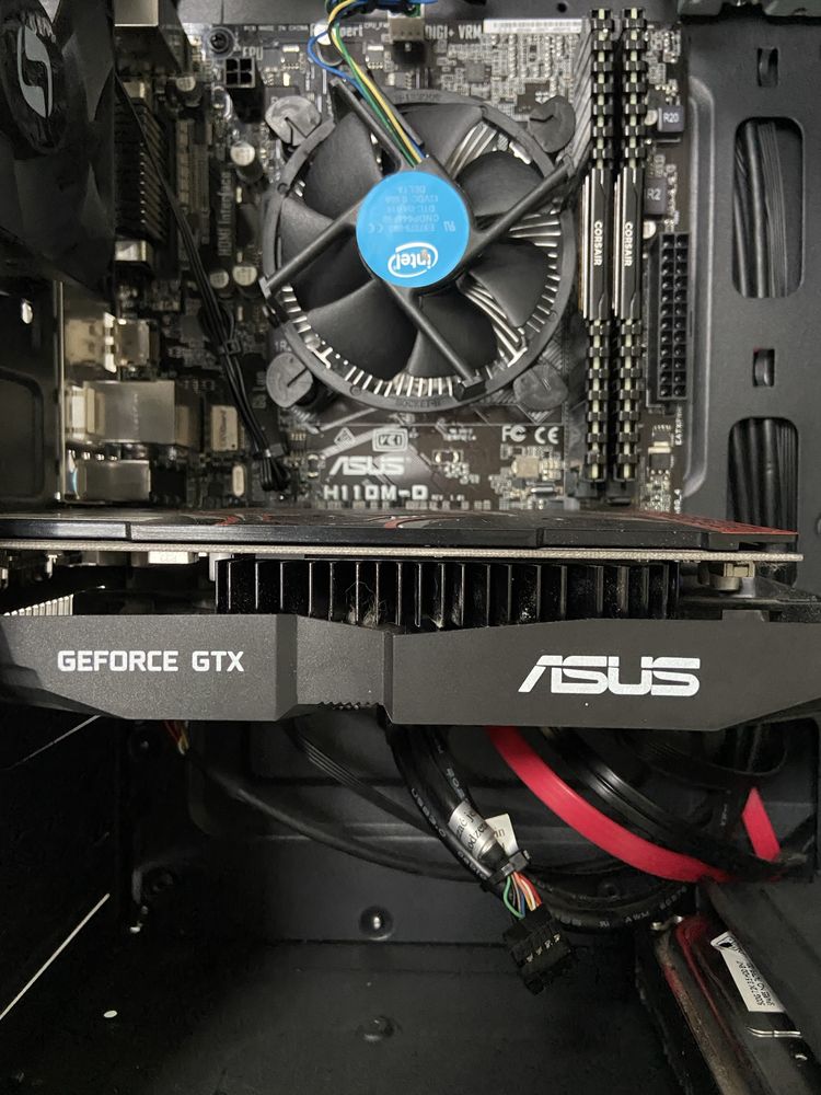 Intel i5 6600K 16gb ddr4 gtx 1050TI 4gb dysk  ssd