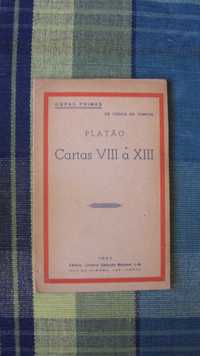 Platão Cartas VIII à XIII - Edição 1941