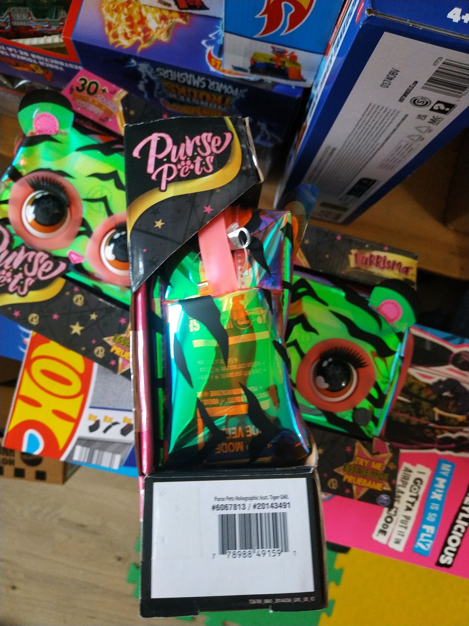 Інтерактивна сумочка purse pets з очима тигр purrisma tiger пурс петс