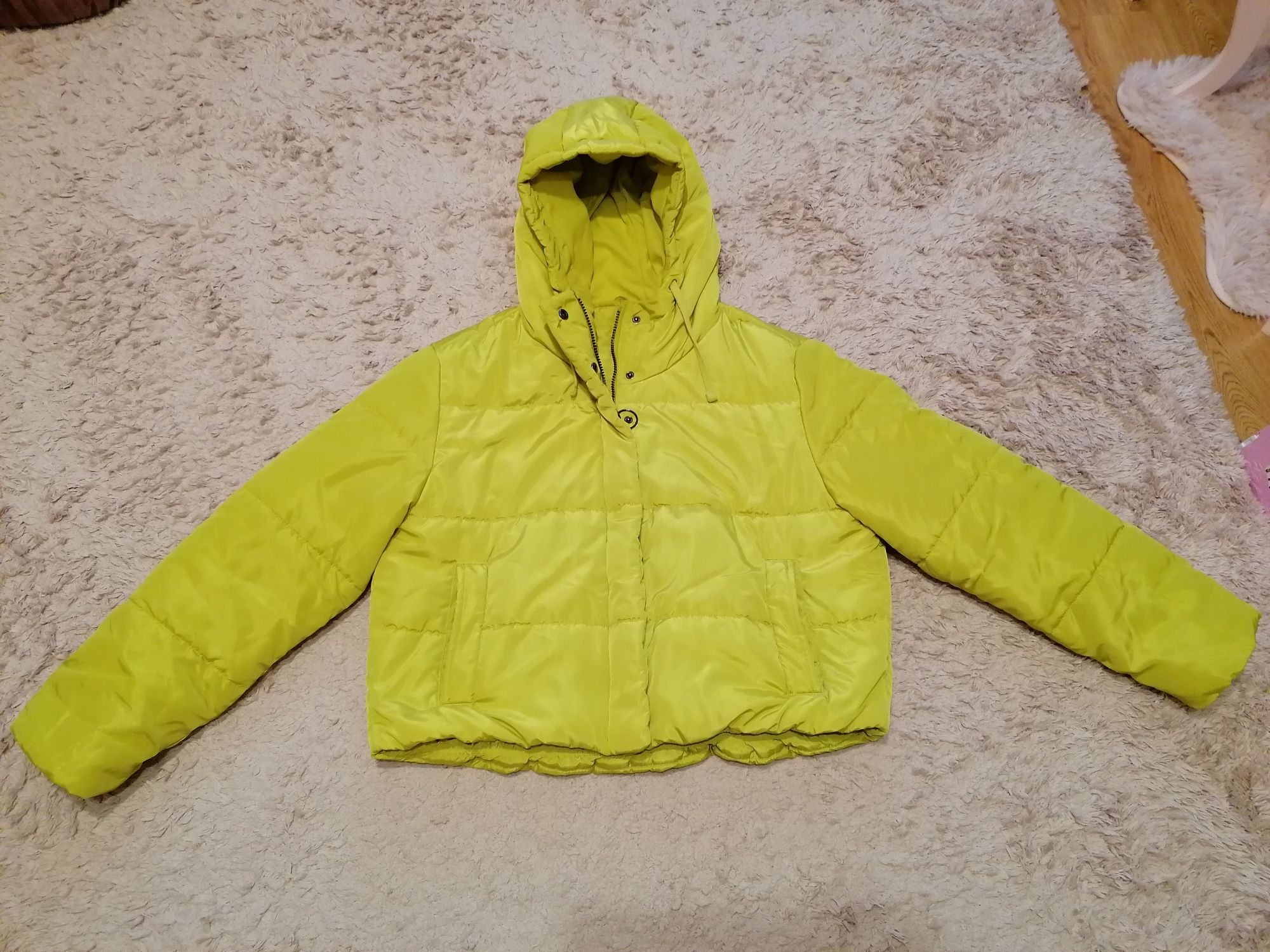 Kurtka puffer Croop XL oliwkowa