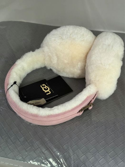 Теплі навушники Ugg хутряні зимові