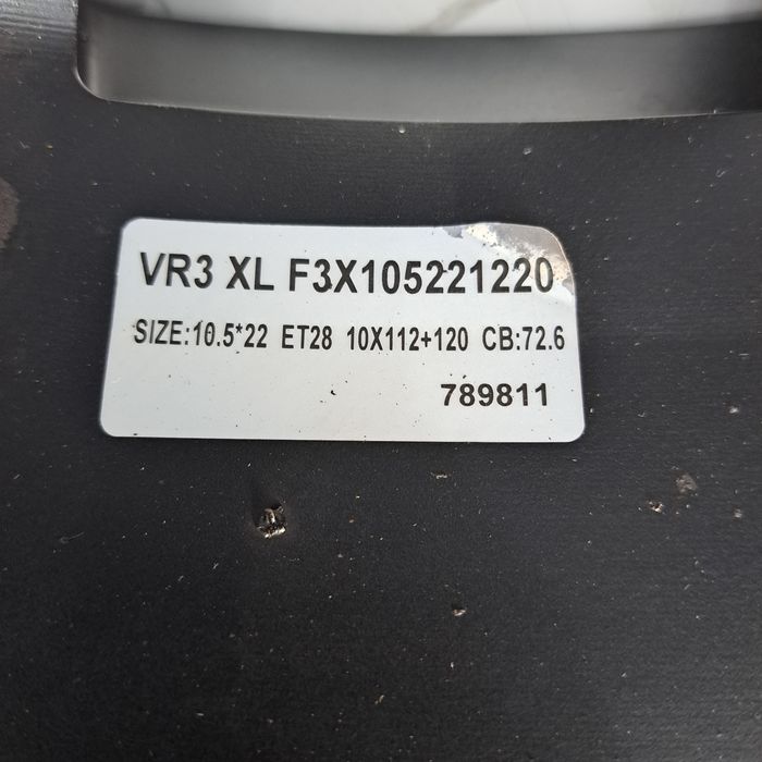 Jantes 22" originais FOX VR3 LOOK Mercedes GLC 63 AMG 5x112