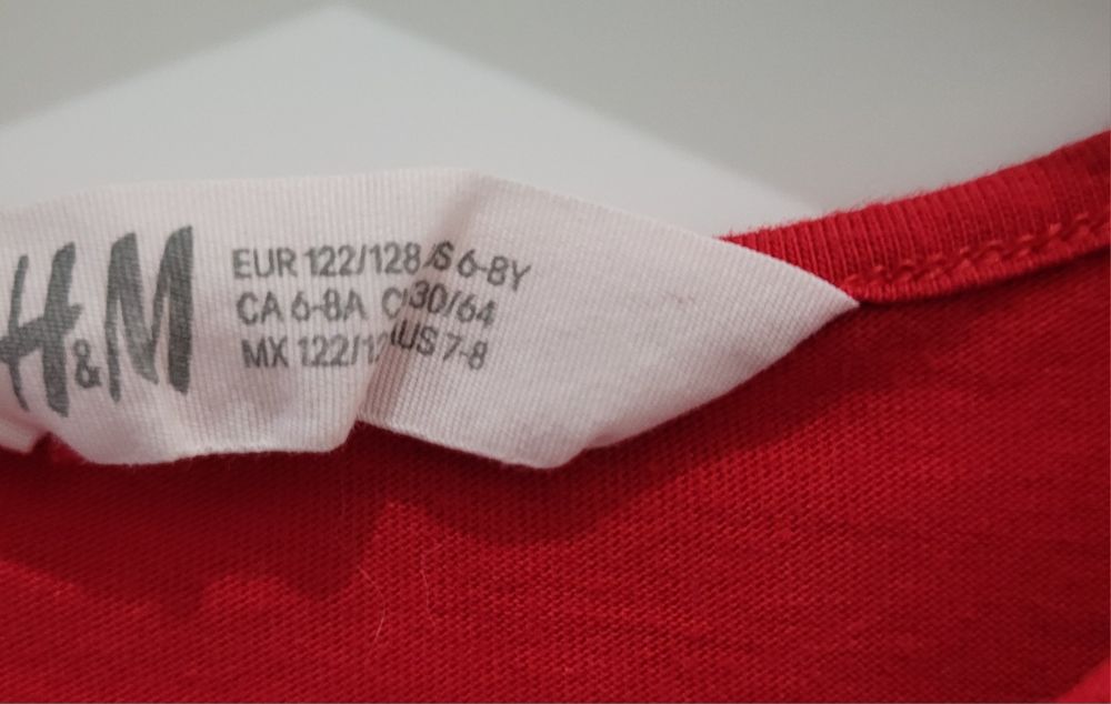 Sukienka świąteczna 122/128