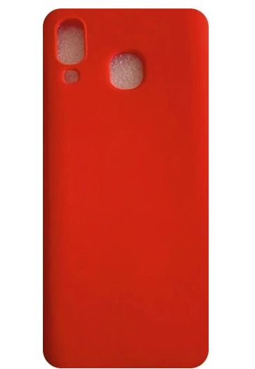 Etui Do Samsung A40 Silikon Kolor Soft Case Czerwony