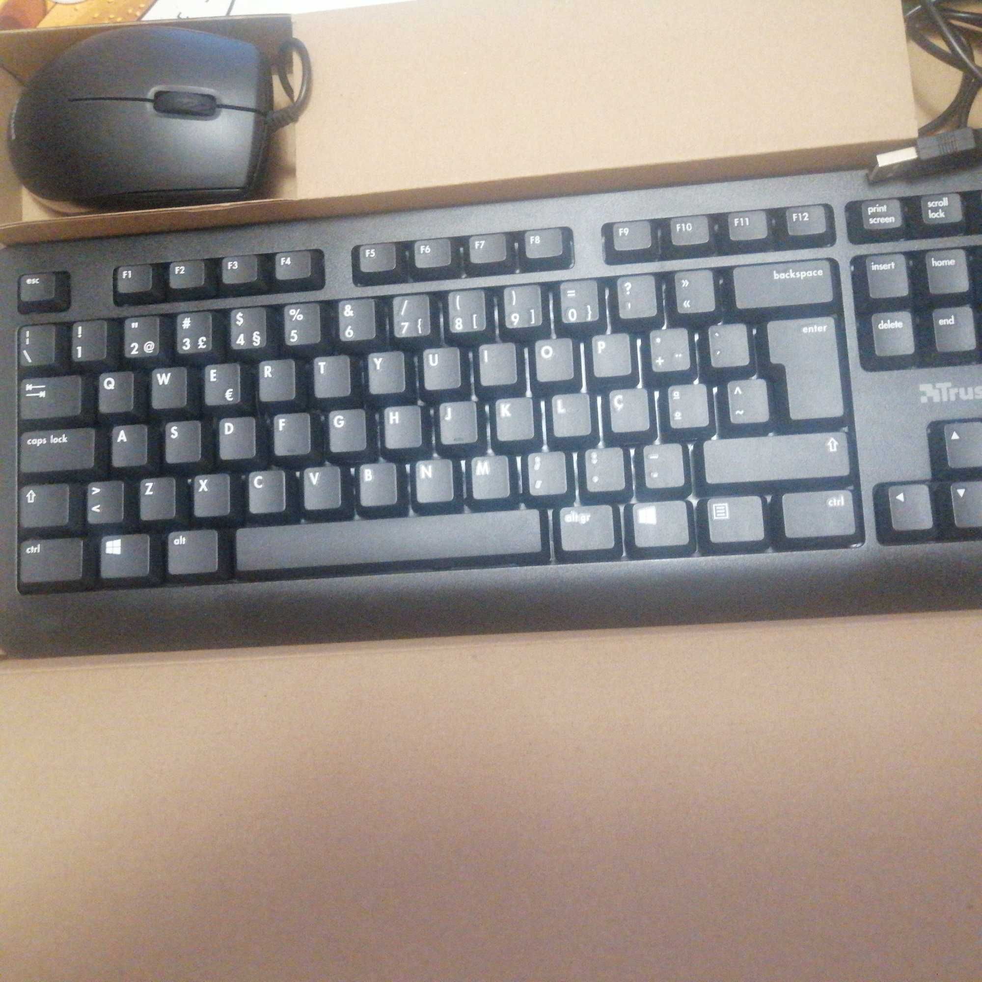 Keyboard e mouse nunca utilizados