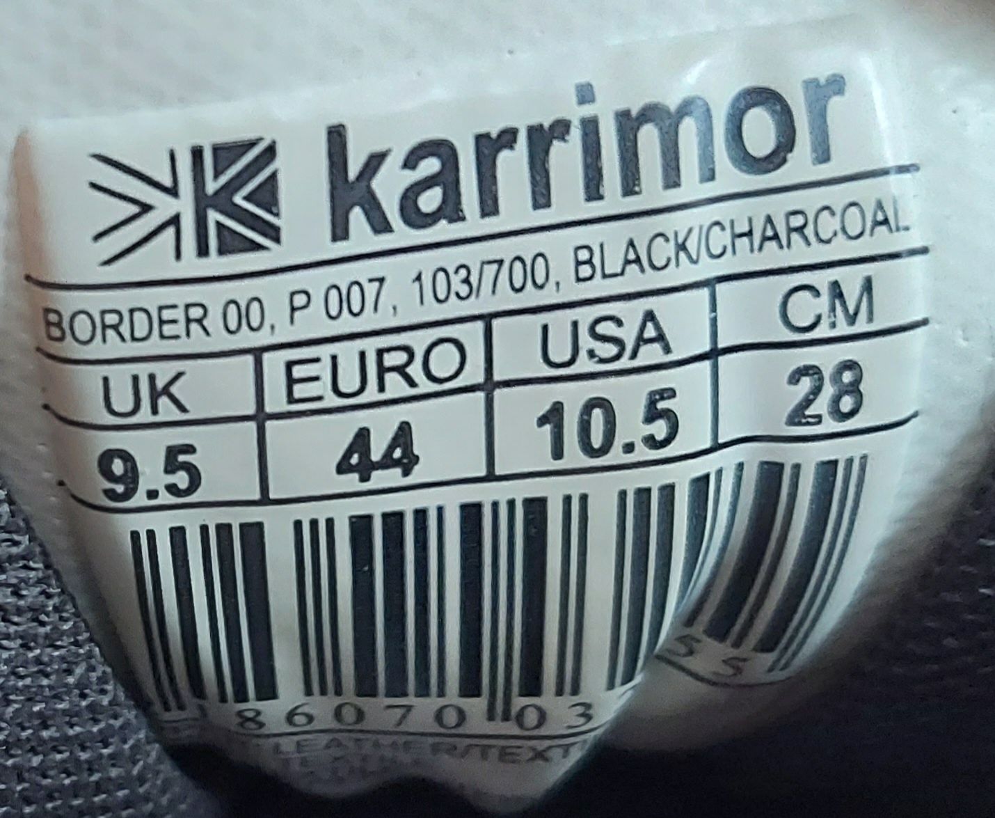 Кроссовки для охоты трекінгові Karrimor merrell waterproof оригінал