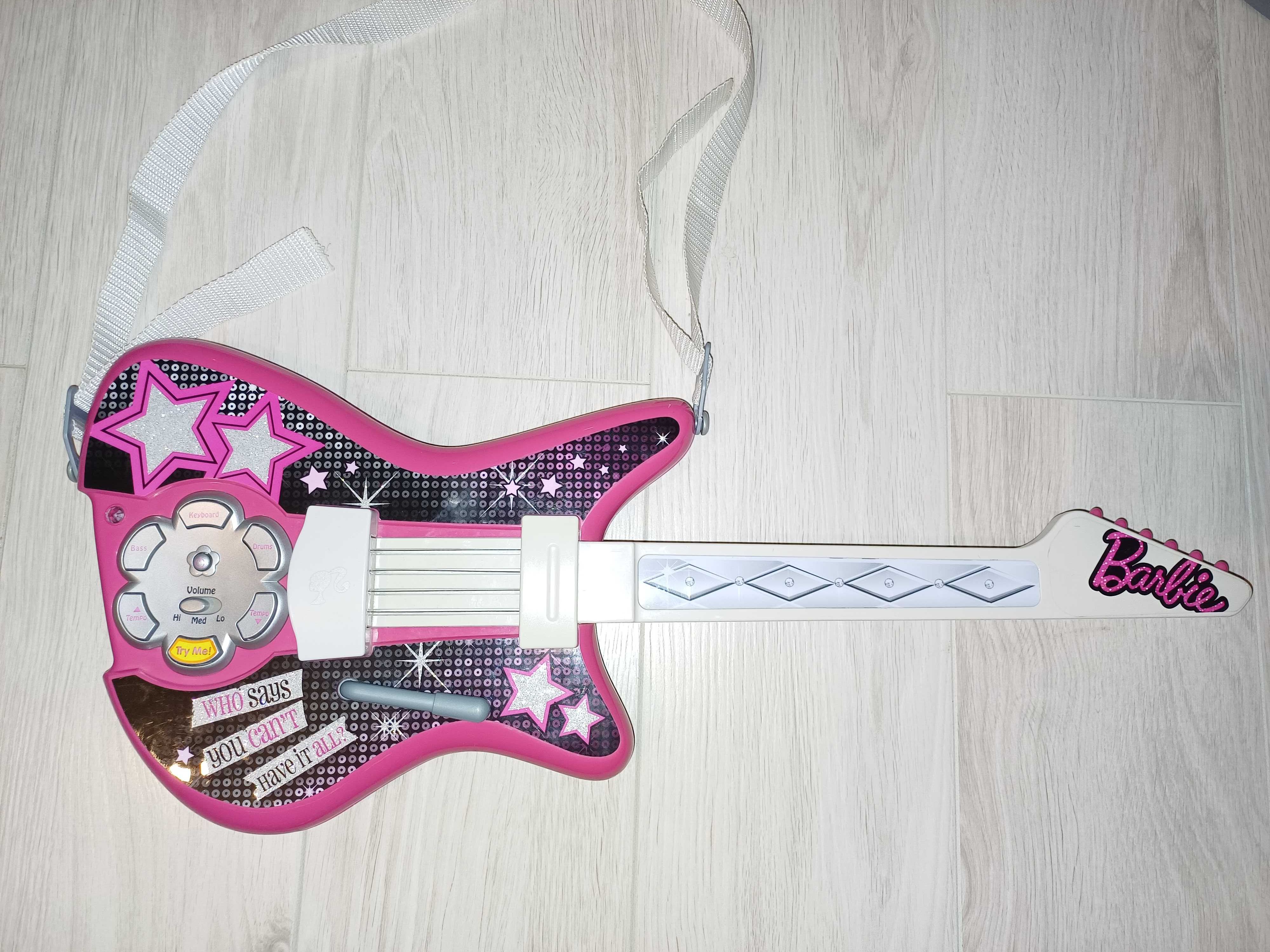 Gitara Barbie Mentell elektryczna