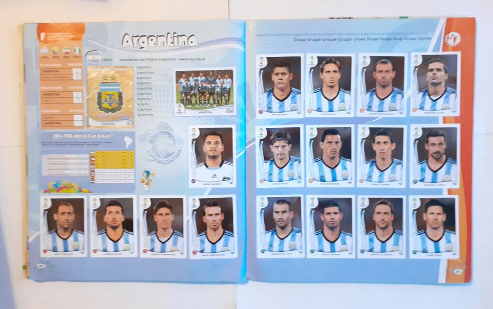 Caderneta Completa Panini FIFA World Cup Brasil 2014 C/ Capa Protetora