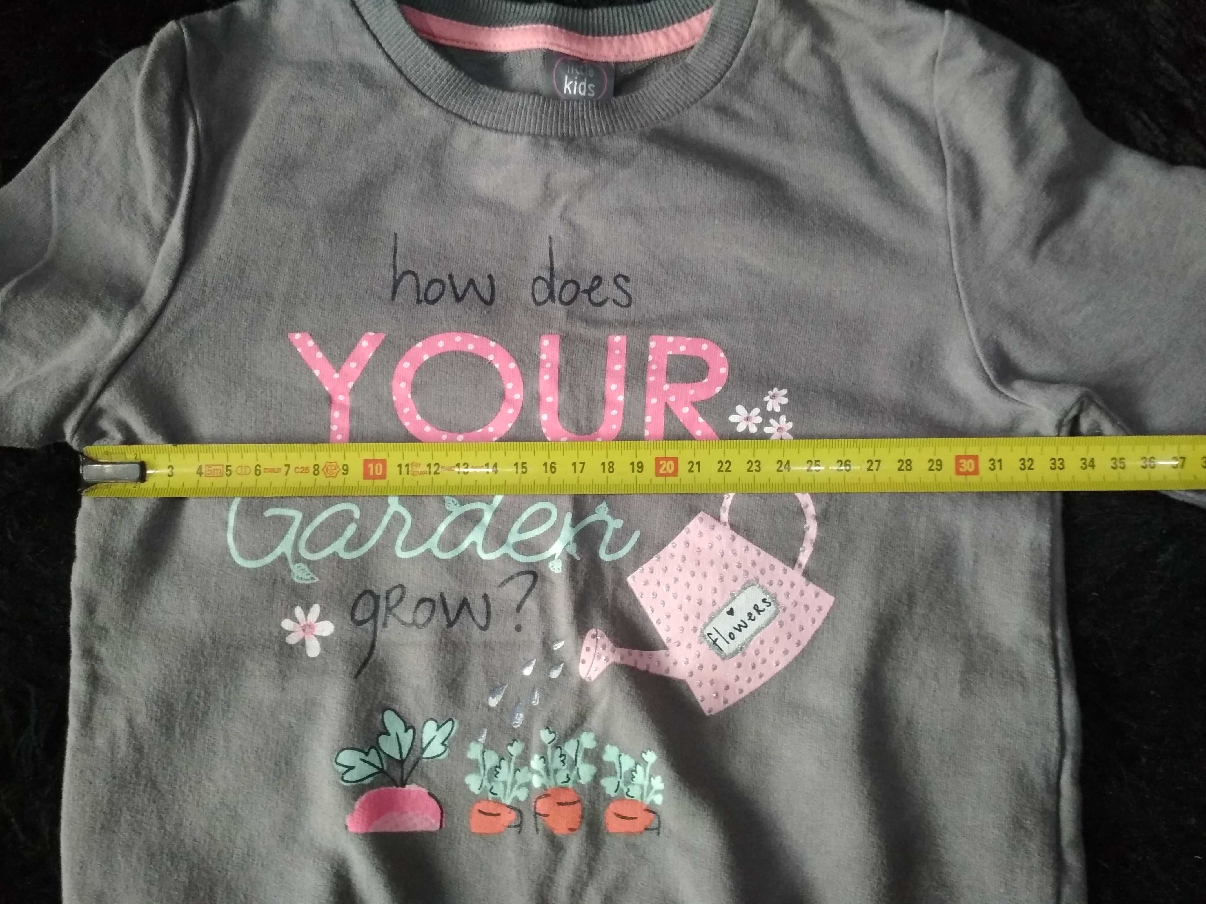 dres dla dziewczynki, roz. 110 cm