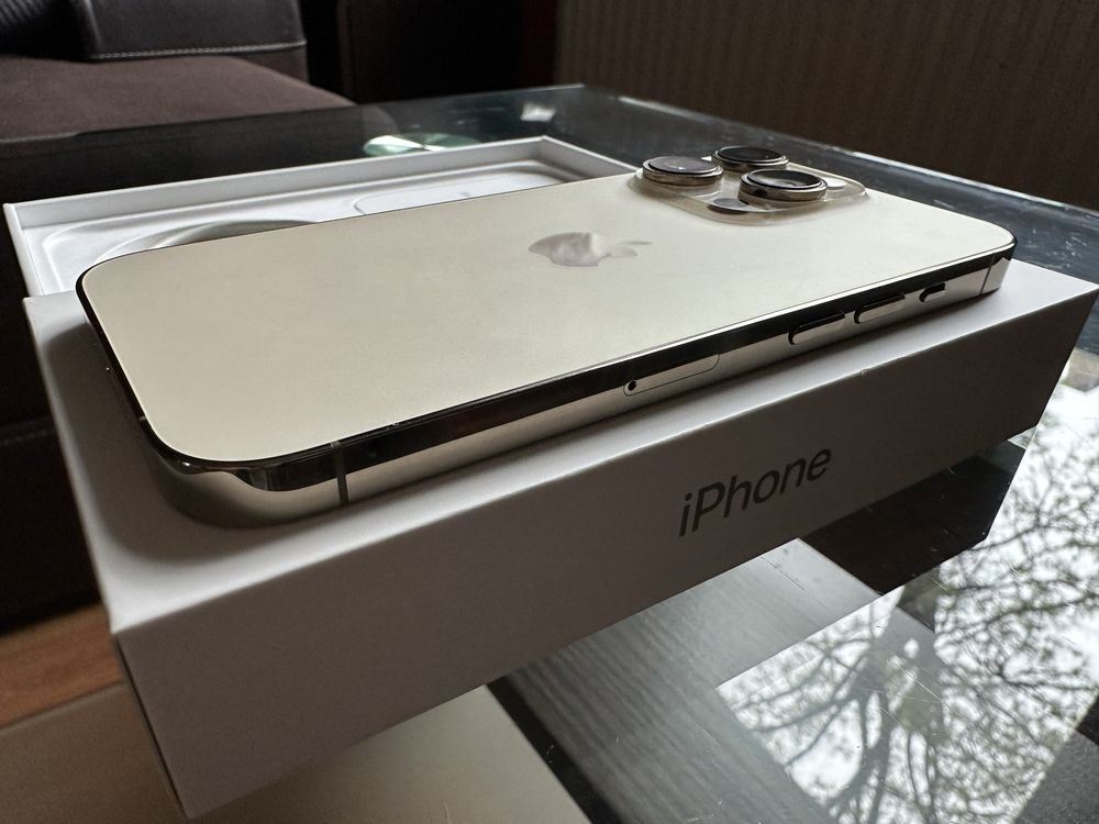 Apple iPhone 14 PRO Gold 128GB Jak Nowy