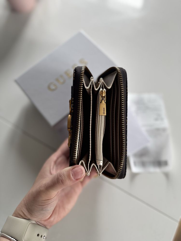 Guess dagan slg medium zip around
