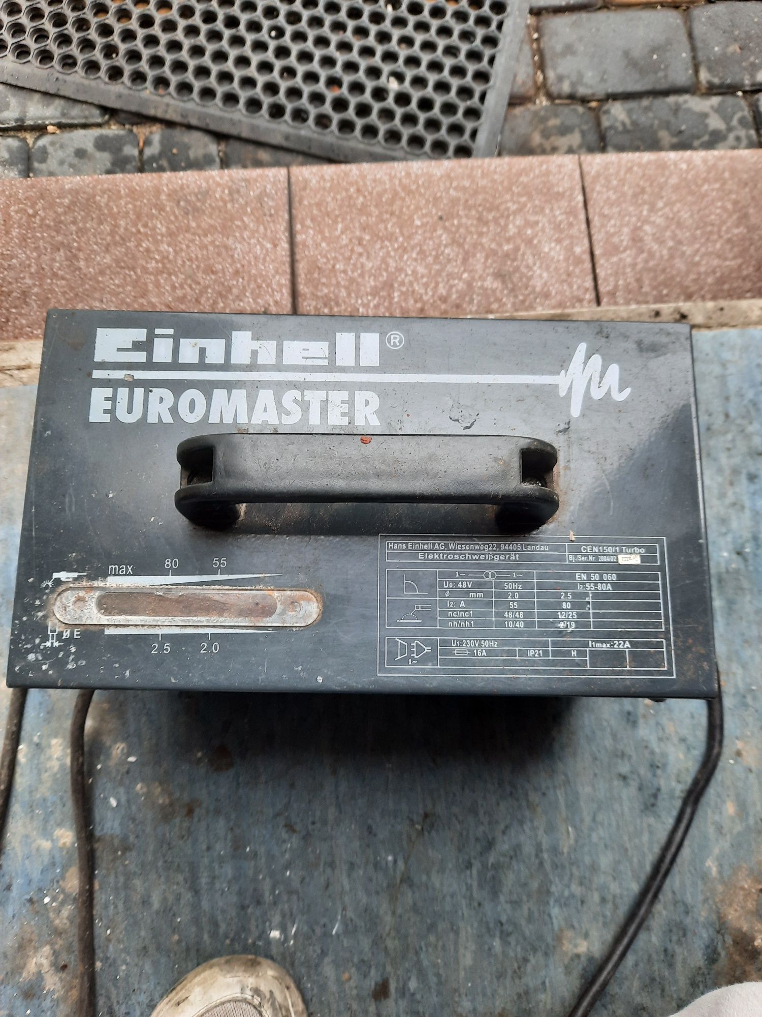 spawarka einhell euromaster cen 150/1 turbo