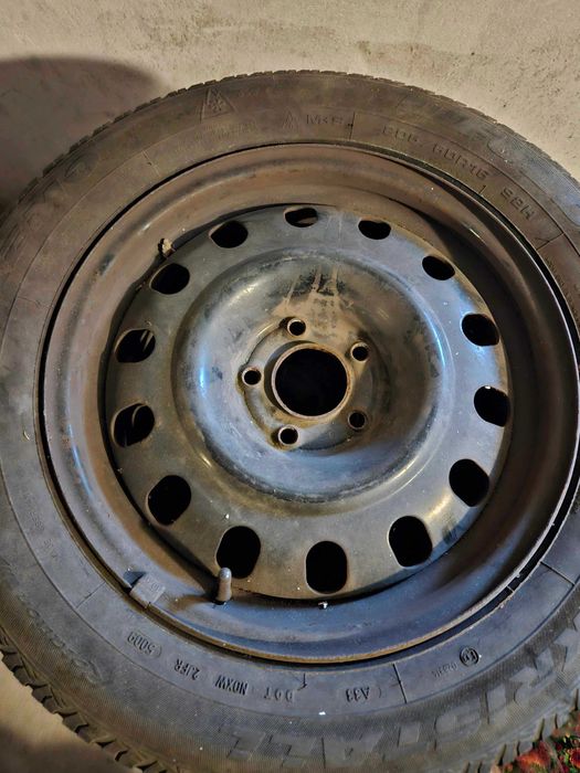 Felgi stalowe i opony zimowe FULDA 205/60R16