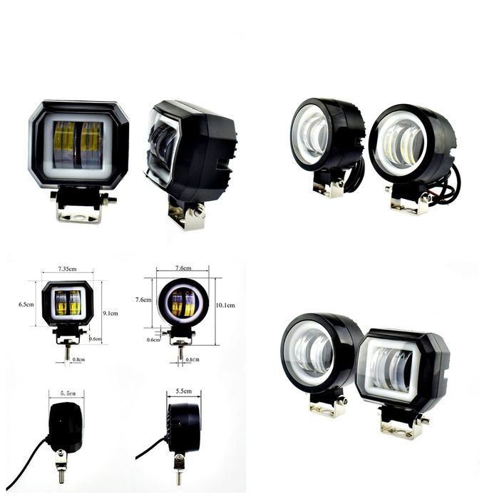 Світлодіодна LED фара робочого світла з ДХО СТГ Допоміжна фара