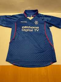 Koszulka piłkarska Glasgow Rangers L młodzieżowe retro Diadora
