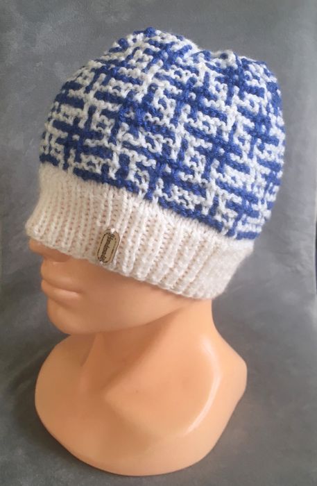 Piękna czapka handmade