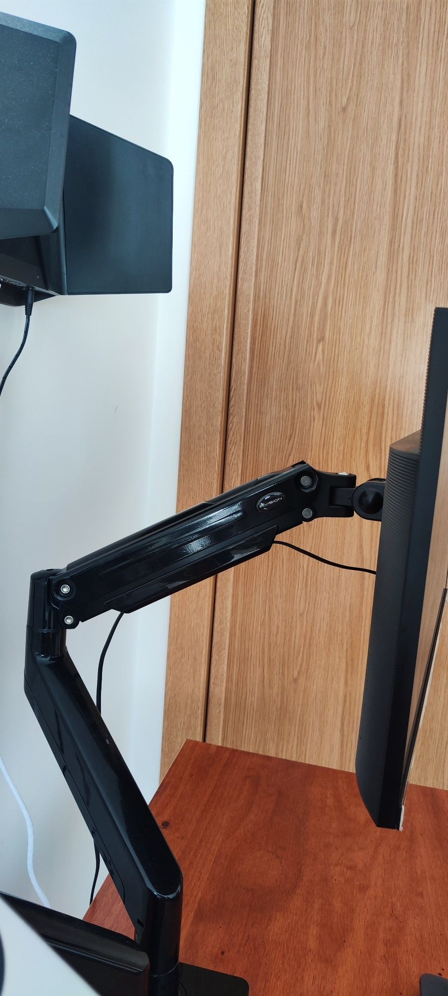 Dual Arm Monitor suporte duplo monitor/portátil