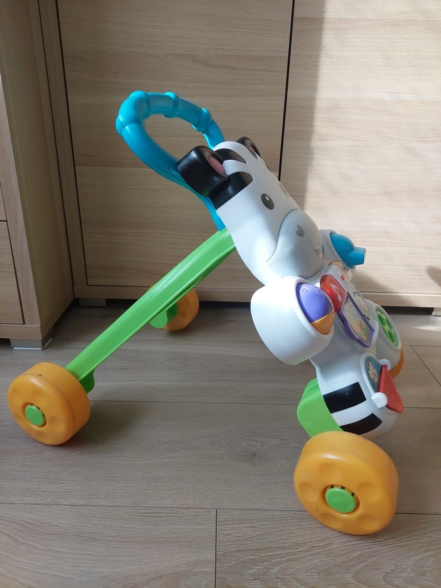 Chodzik pchacz Zebra Fisher Price