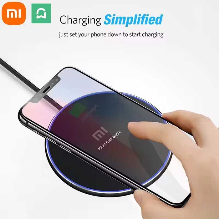 Бездротова зарядка Xiaomi MIJIA для iPhone, Samsung, Xiaomi