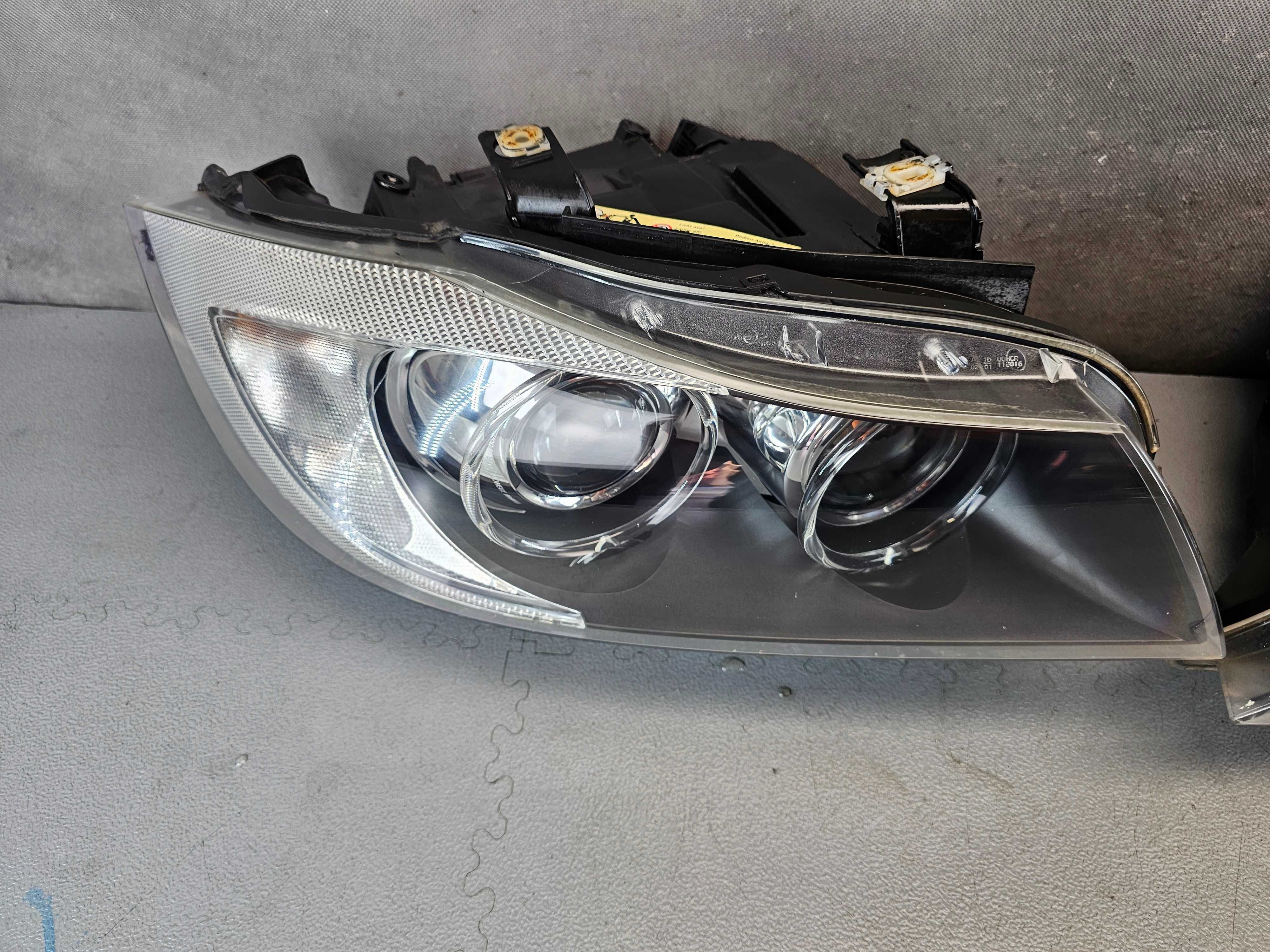 Bmw E90 E91 Lampy Przód Przednie Bi-Xenon Komplet Lewa+Prawa EU IGŁA