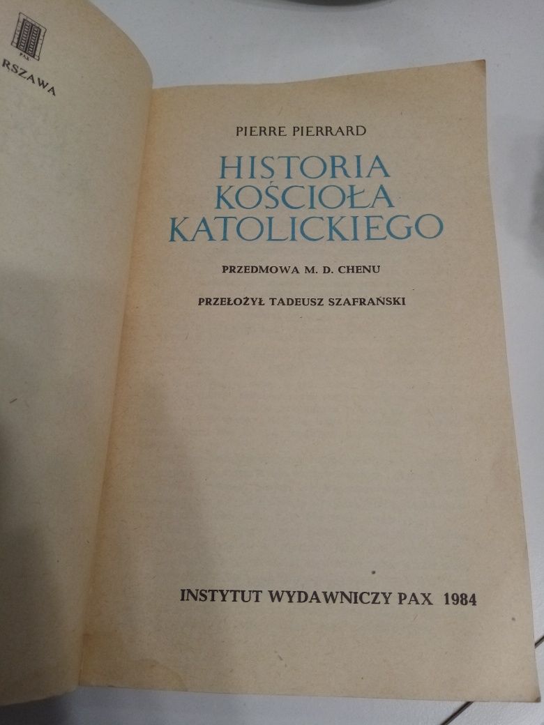 Historia kościoła katolickiego 1984 rok
