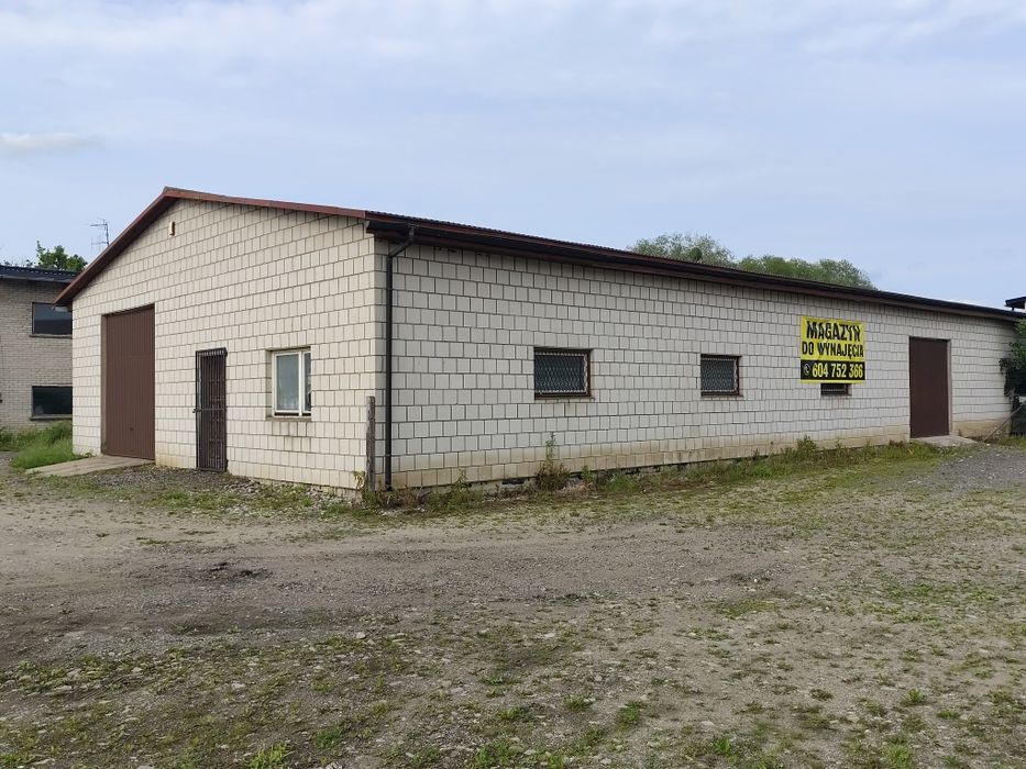 Hala magazynowa 520m2 do wynajęcia