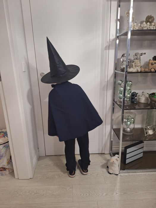 Strój czarodzieja czarodziejki 2 elementy