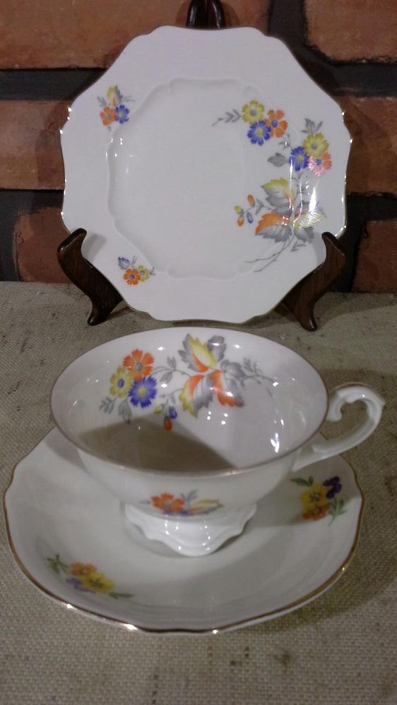 Porcelana Śląska KOENIGSZELT,Jaworzyna Śląska, TRIO, FILIŻANKA Śliczna