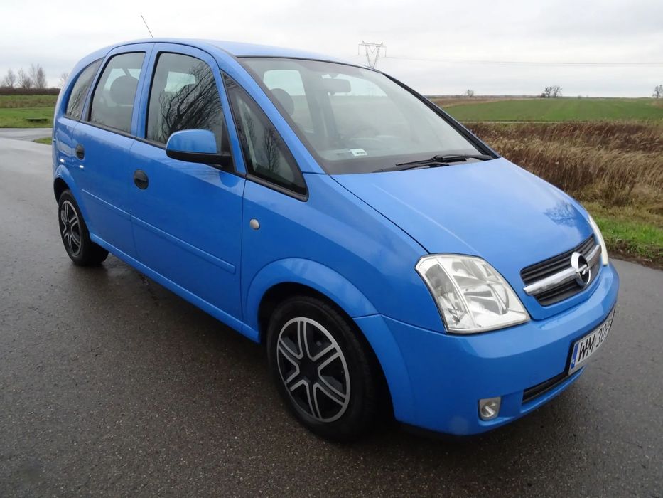 Opel Meriva Stan bdb 1.6 benz.+GAZ sprawna klimatyzacja