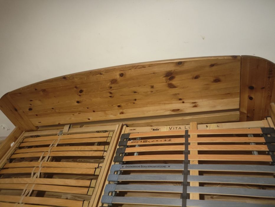 Łóżko sosnowe 200x200