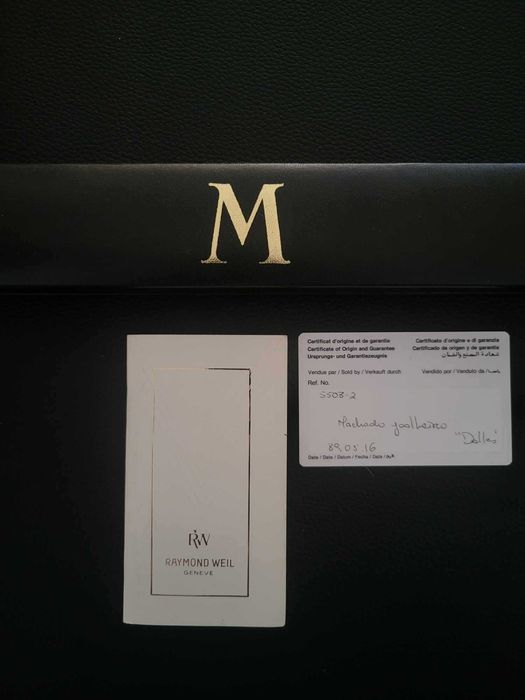 Relógio Raymond Tradition - Pulseira Preta