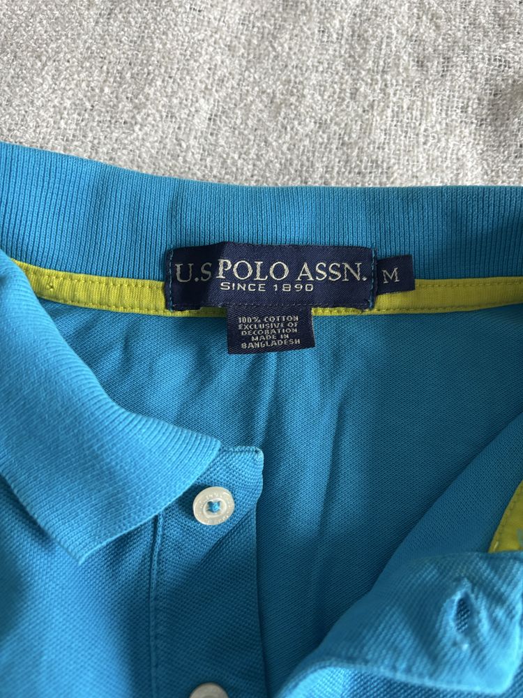 Turkusowa kosxulka polo ralph uniwersalna
