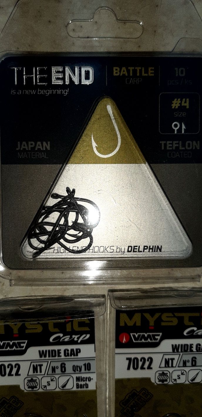 Крючок Delphin япония (вайп гейп) номер 4,6