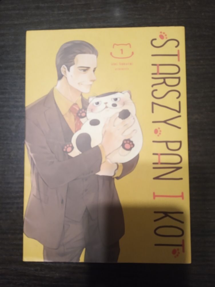 Starszy Pan i kot 1 Umi Sakurai Manga