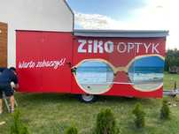Pilne! Przyczepka reklamowa, handlowa, wystawowa, ciężarowa,
