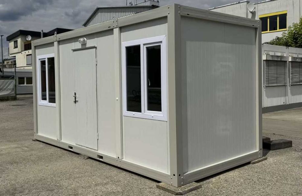 Kontener ocieplany 6x2,4 m | Stabilna konstrukcja, długa żywotność