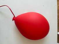 Lampka dla dzieci czerwona Ikea balon