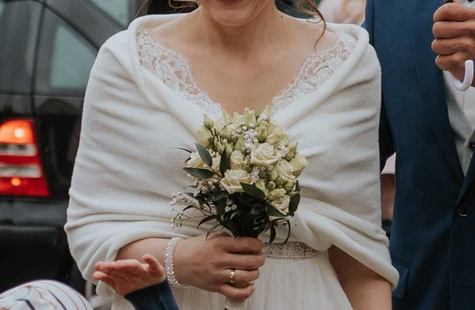 Etola ślubna na chłodny dzień