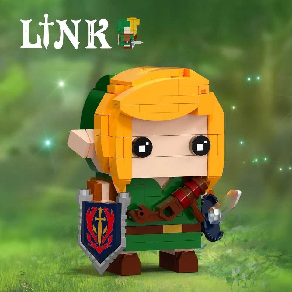 Figurka Klocki Zelda Link 30cm