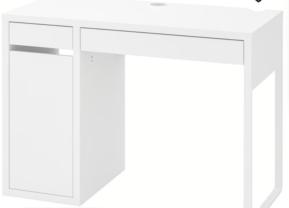 Secretária para quarto, branca.