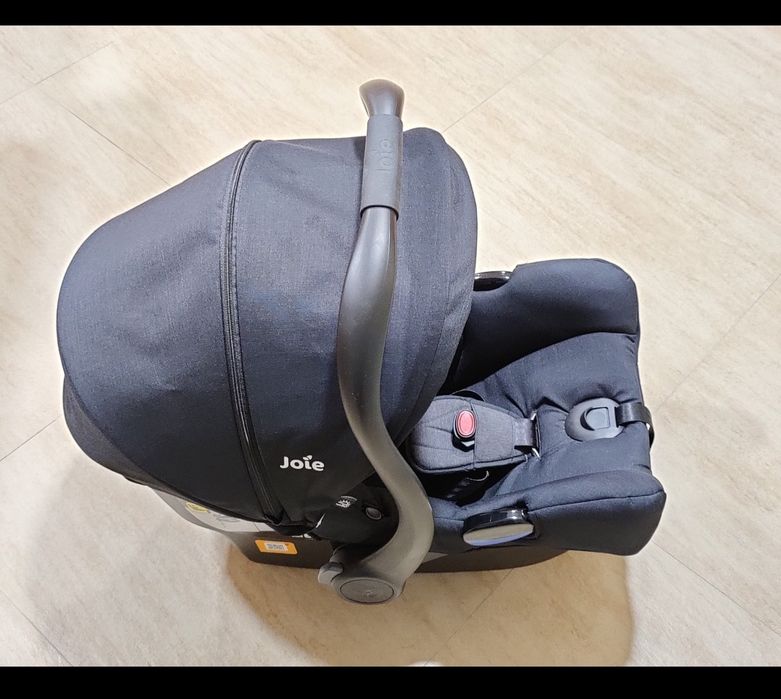 Conjunto Joie-Chrome DLX+babycoque I-Gemm 2+Cadeira auto+Base Isofix