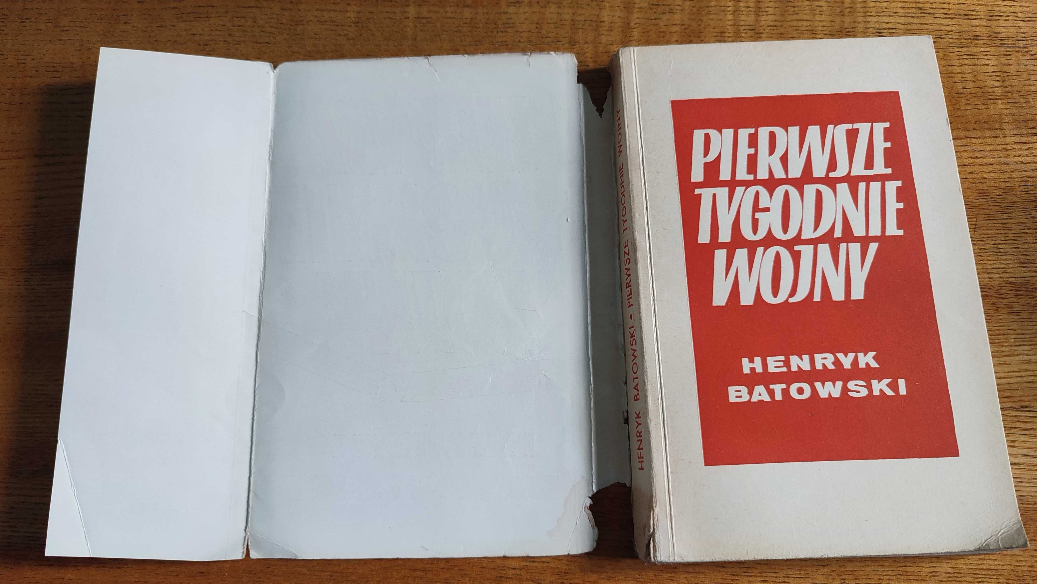 pierwsze tygodnie wojny Henryk Batowski