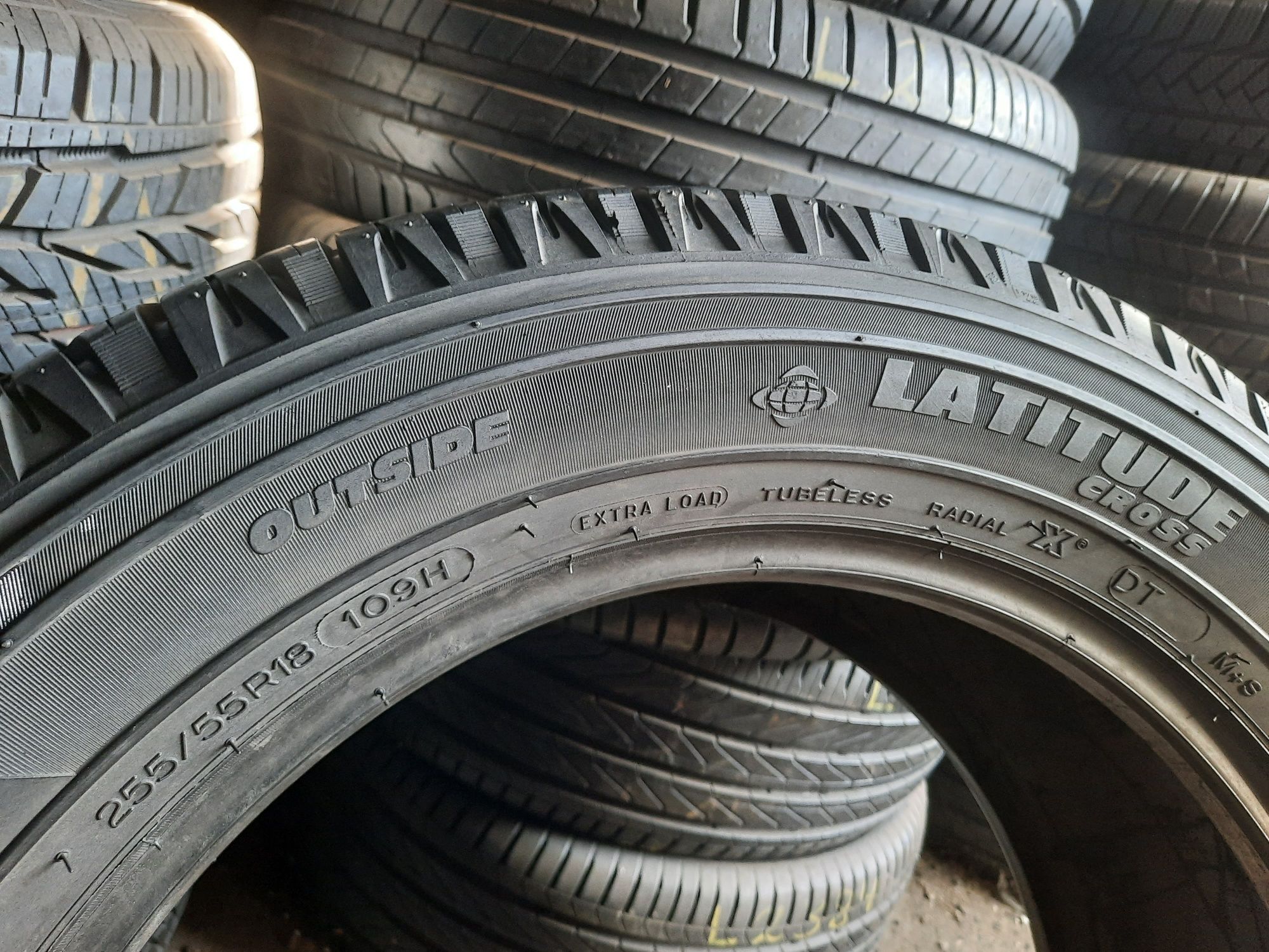 255/55 R18 Michelin Latitude Cross 2шт.