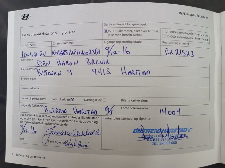 Hyundai Ioniq 28 кВ 12400$