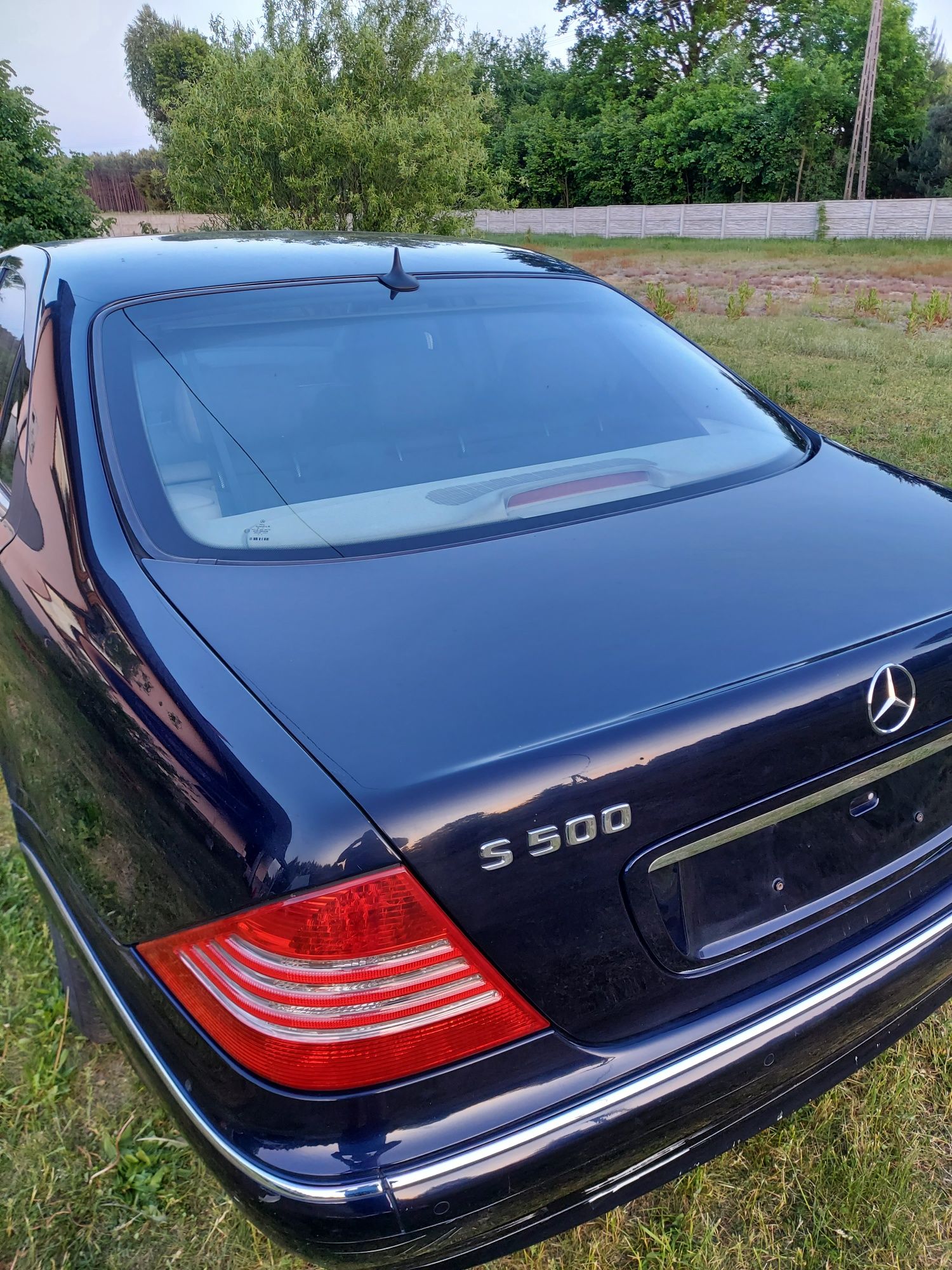 Mercedes S500 W220 V8 s klasa 306 km polift 2002