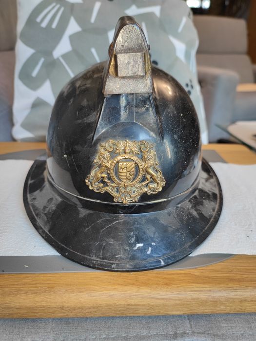Hełm strażacki brytyjski