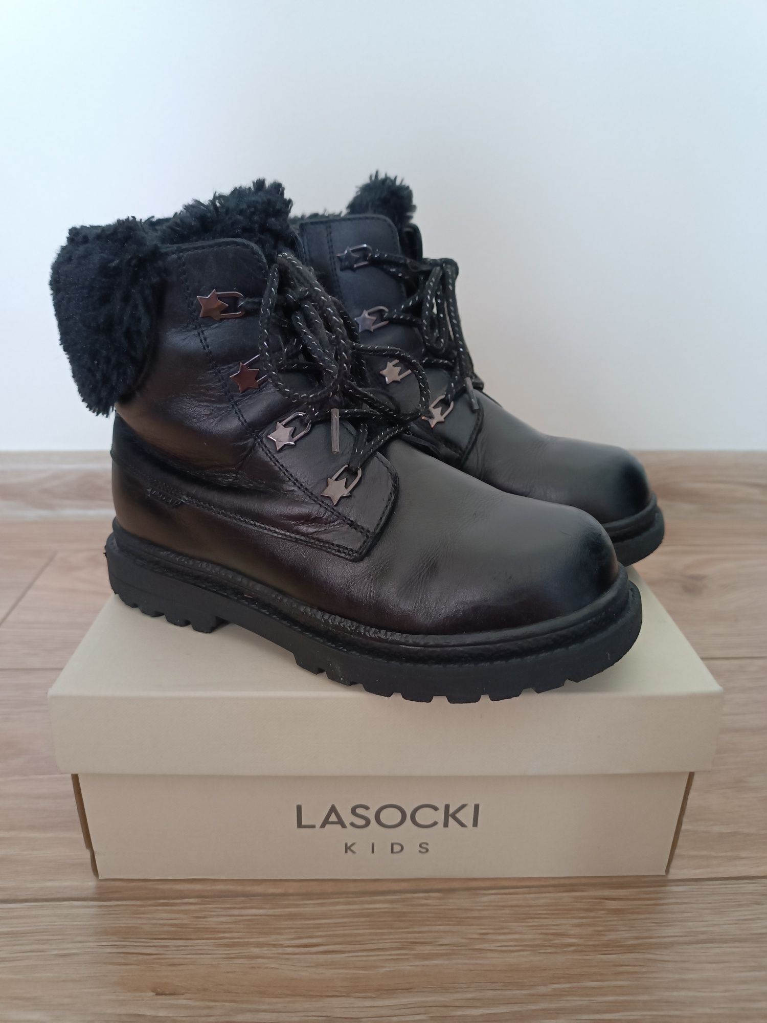 Buty zimowe dziewczęce Lasocki rozmiar 32 (19 cm)