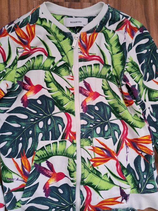 Ciuchy dla dziewczynki dres Reserved 146