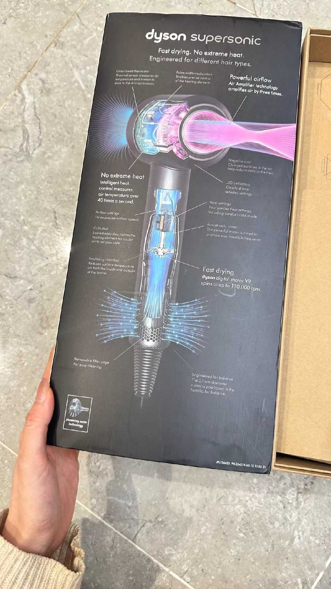 DYSON Supersonic New Set Fuksja Suszarka